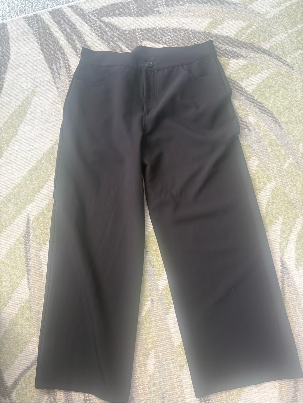 Karen Kane Black Wide-Leg Trousers